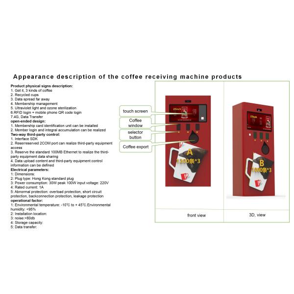 bagged instant coffee dispenser