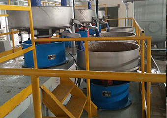 Stainless Steel Vibro Sieve Machine Ceramic Slurry Vibrating Filter Screen