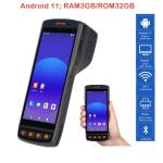 JIZAN Factory Rugged Handheld Terminal Pda V800 Android 11 OS 1D 2D Barcode
