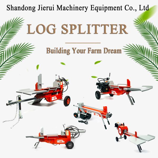 Wood Splitting Machine For 50 KG Logs Portable Hydraulic Gasoline Super Splitter
