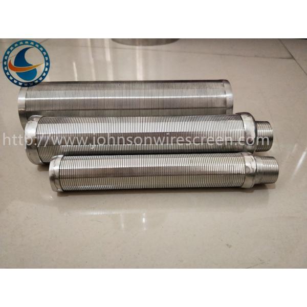High Filtration Precision Wire Wrapped Screen For Mining / Food Industry