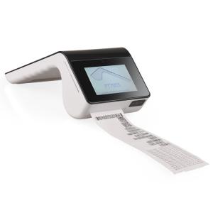 China Dual Screen Wireless Mini POS Terminal , Android Portable Pos System 1280*800 IPS on sale