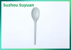 China Restaurant Dinnerware Biodegradable Disposable Spoons Logo Customized on sale