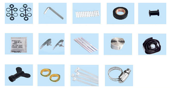 Direct Buried Corning Splice Closure Fiber Horizontal Optical Fiber Protection