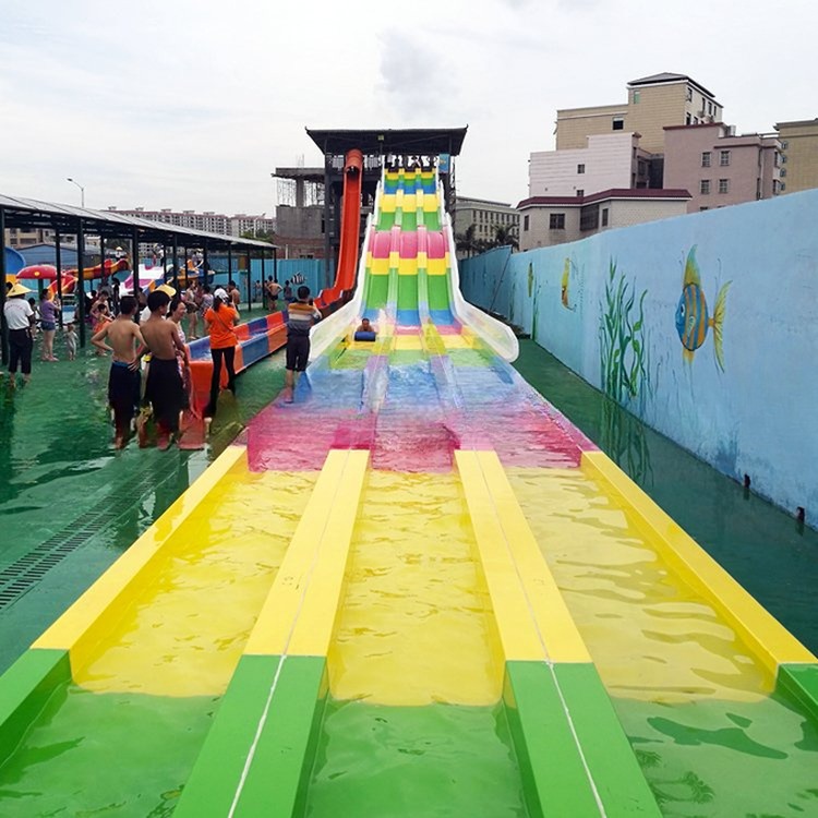 Water Park Equipment Rainbow Slide