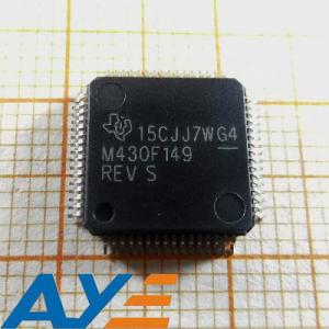China 16 bit Microcontroller IC Electronic Components MSP430F149IPMR 2KB on sale