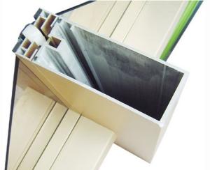 Buy cheap Drilling Aluminum Curtain Wall Profile Anodized / powder painted product