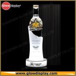 illuminated custom rotating acrylic headphone display stand earphone holder led