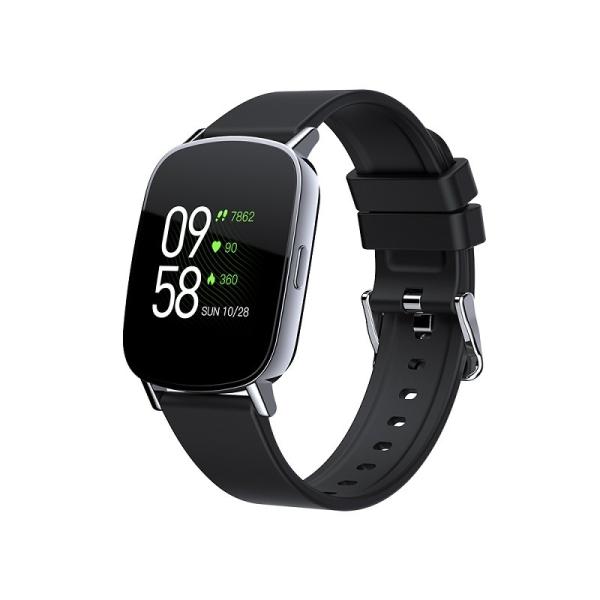 Quality Nordic 52840 1.3 Inch PPG ECG Square Shape Smartwatch With Spo2 Monitor for sale