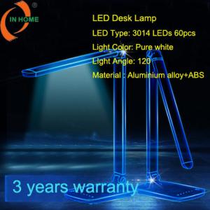 China 3 Years Warranty Hot Sale New Style Rechargeable Folding Touch Led Desk Lamp Led Reading Lamp on sale