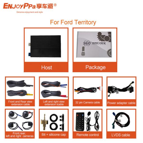 Quality Loop Recording Vehicle 360 Camera System Aftermarket Surround View Camera For Ford for sale