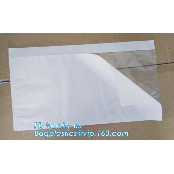 DHL Packing List Envelope, Paper Courier Bags, Mailing Bag, FedEx Zip lockk packing list envelope, Custom printing PE pack