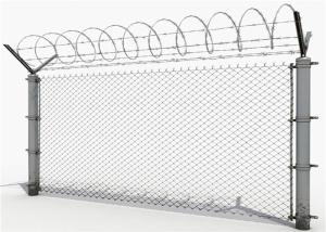 Buy cheap 4m*4m High security stadiums chain link fence / sport field fence mesh product