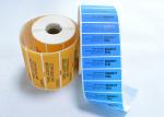 Tamper Evident Security OPEN VOID Security Labels With CMYK Printing
