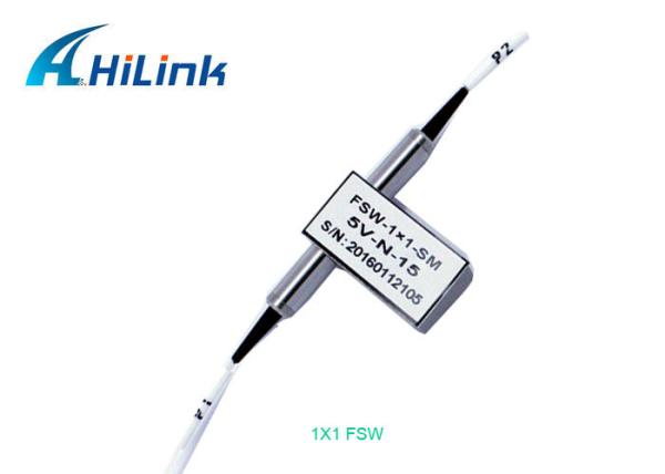 1x1 Configurable Add / Drop Mechanical Optical Switch Mini Low Crosstalk Energy