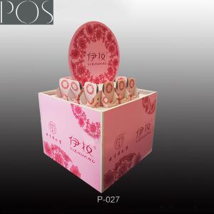 Buy cheap Pink cardboard display stand with full pallet size for promotion product