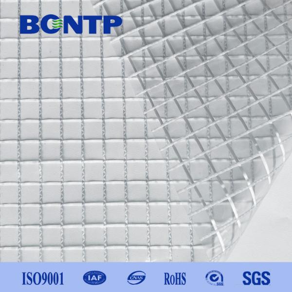 Quality 3*3 Clear PVC Tarp 1000d PVC Transparent Mesh Fabric PVC Film Tent Window for sale