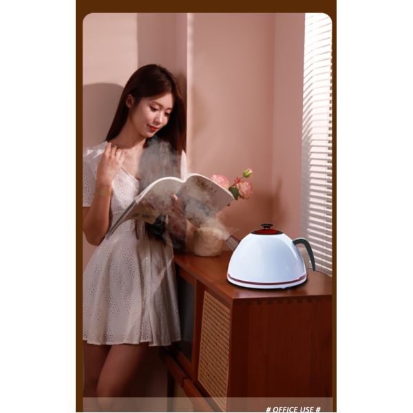 Aroma Diffuser and Humidifier Teapot-Shaped Aroma Diffuser 7-Color LED Simulated Boiling Water for Home