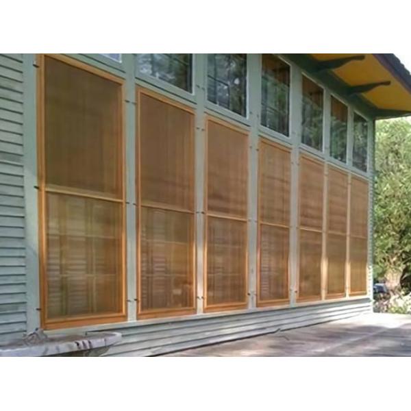BWG30-BWG34 Copper Insect Screen Metal Security Mesh Twill Weave