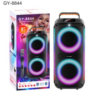 Buy cheap 50W Portable Party Speaker with Bluetooth and LED Lighting product