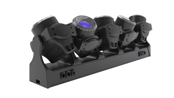 Quality Upgradeable Empire 5X120W LED Par Lighting with Fan Speed Adaptive Adjustment and 5 Independently Controlled Lamp Heads for sale