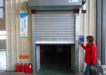 0 Degree C Galvanized Steel Security Door With Remote Control And Face
