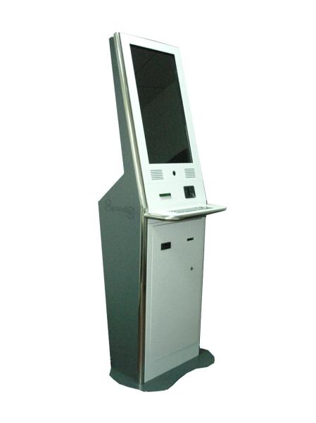 Quality Multimedia Kisok With 32 Inches Display, card dispenser, keyboard For payment S838-B for sale