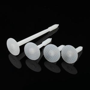 Building Nylon Plastic Insulation Fixing Plugs White Color 8MMX130MM