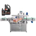 Automatic Flat Front Back Labeler For Oil Drum Square Bottle Jar Two Sides