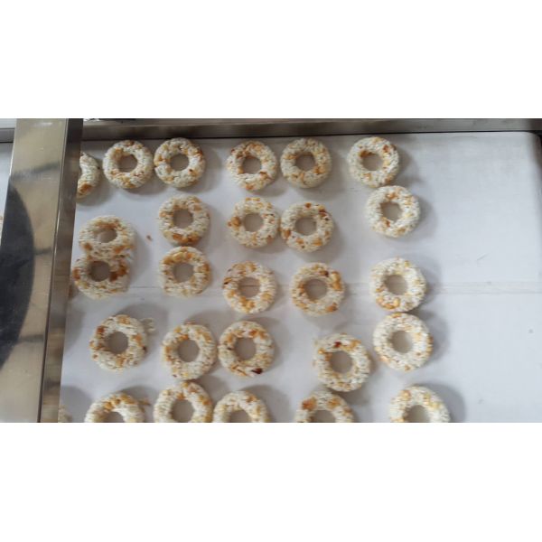 Automatic Rice Krispie Moulding Machine with High Output and Touch Screen Control for Cereal Bar Production Line