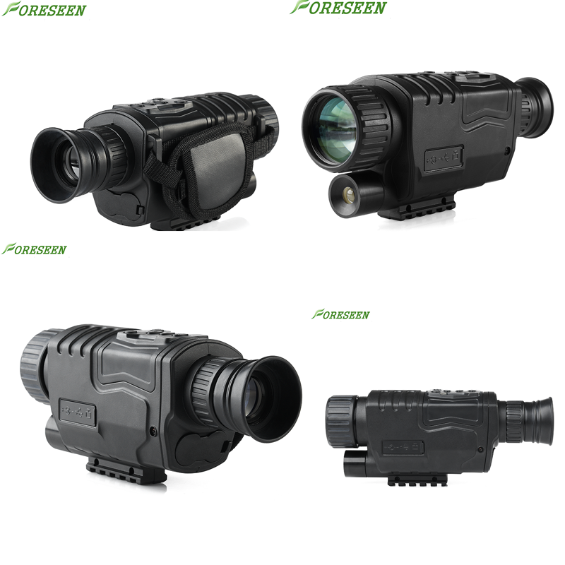 5x Magnification Night Vision Scope Camera With Motion Sound Detection