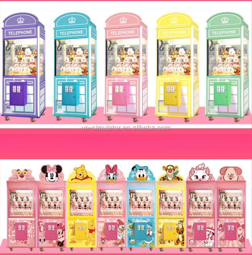 Coin Operated Prize Brick Stacker Game Arcade Machine With All Kinds Of Plugs