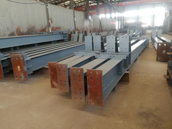 Quality Alkyd / Epoxy Painted / Galvanized Steel Structure Members GB UB ASTM Standard for sale