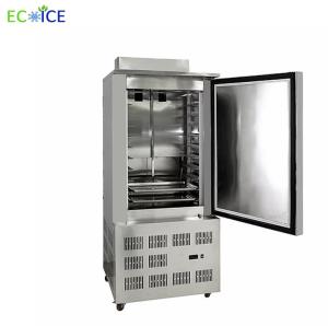 China Compact 300L Air Blast Freezer Cold Plate Freezer Deep Freezer Commercial with Trolleys on sale