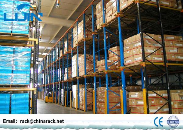 Quality Heavy Duty Drive In Pallet Rack For Industrial Workshop Optional Color for sale