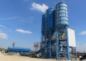 Large PLC Control Concrete Batching Plant Soil Cement Mixing Plant For Building