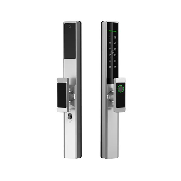 Tuya TTlock Sliding Door Lock Outdoor IP65 Unlock By Fingerprint Code Key Card