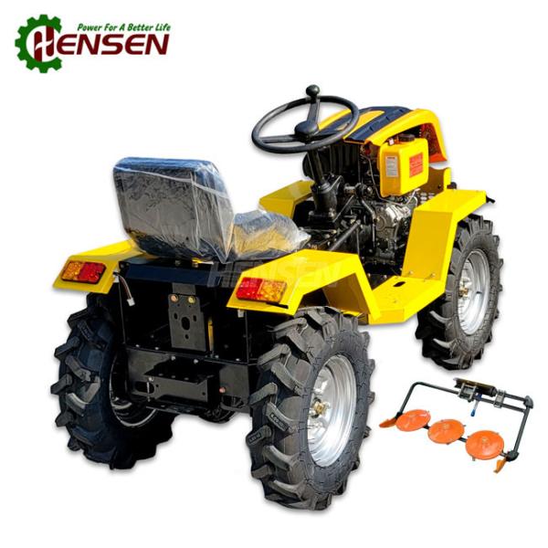 Quality 18HP Four Wheel Drive Mini Tractor Full Time Smallest 4x4 Tractor for sale