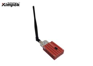 China 700mA Wireless Video Transmitters For Analog Cameras LOS Transmission 200g on sale