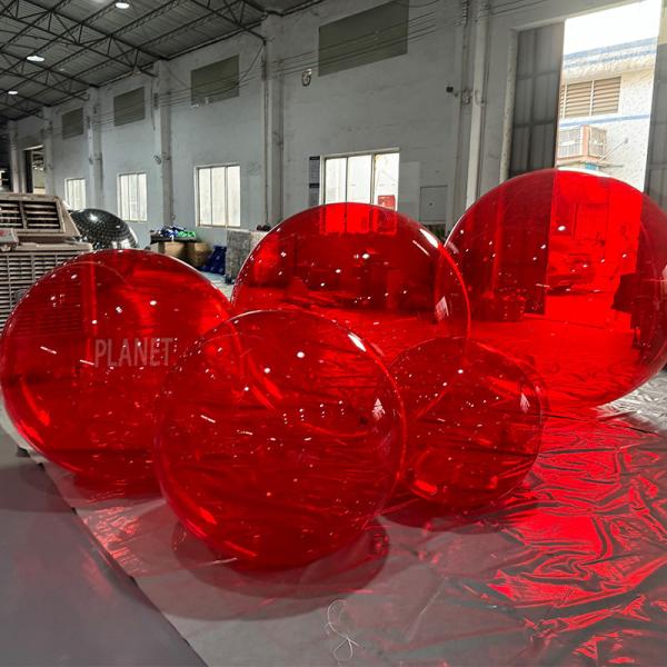 Quality Hot Sale Giant Airtight Inflatable Transparent Balloon Inflatable PVC Water Ball For Party Decoration for sale