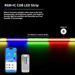 RGB WS2811 IC COB LED Strip Lights Addressable Chasing Color RGB LED Multicolore