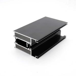 Buy cheap Thermal Adiabatic Bespoke Black Anodized Aluminium Door Profiles product