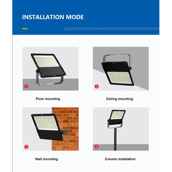 50w Ip65 Waterproof LED Modular Flood Light Outdoor Airport Flood Lights 130lm/W