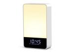Portable Touch Light Alarm Clock Adjustable Brightness With Smart Shake Sensor