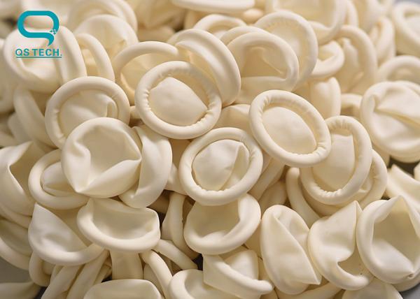 Quality ISO14001 Certificated Cleanroom Finger Cots With No Plasticizers And Silicon Oil for sale