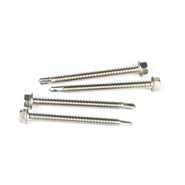 65mm Parafusos Stainless Steel Self Drilling Sheet Metal Screws for Steel Structures