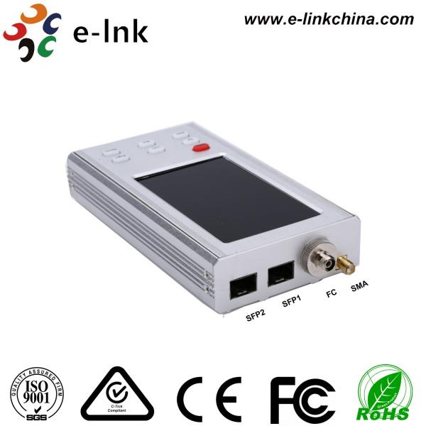 Quality Handheld Optical Detectors For SFP & SFP+ Optical Transceivers , Fiber Optic Cable Detector for sale