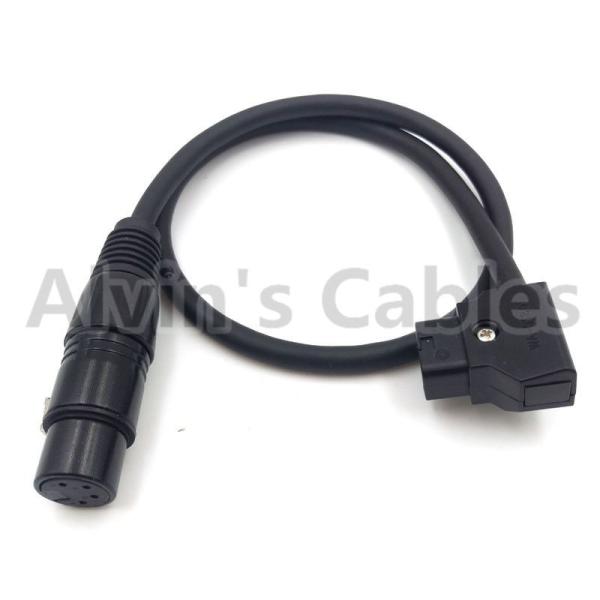 Quality Neutrik XLR 4 Pin Female To D-Tap Cable Power Cord Camera PT-2 for sale