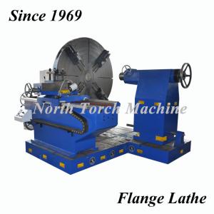 Buy cheap Universal Flange Lathe , Conventional Industrial Metal Lathe Stable Performance product