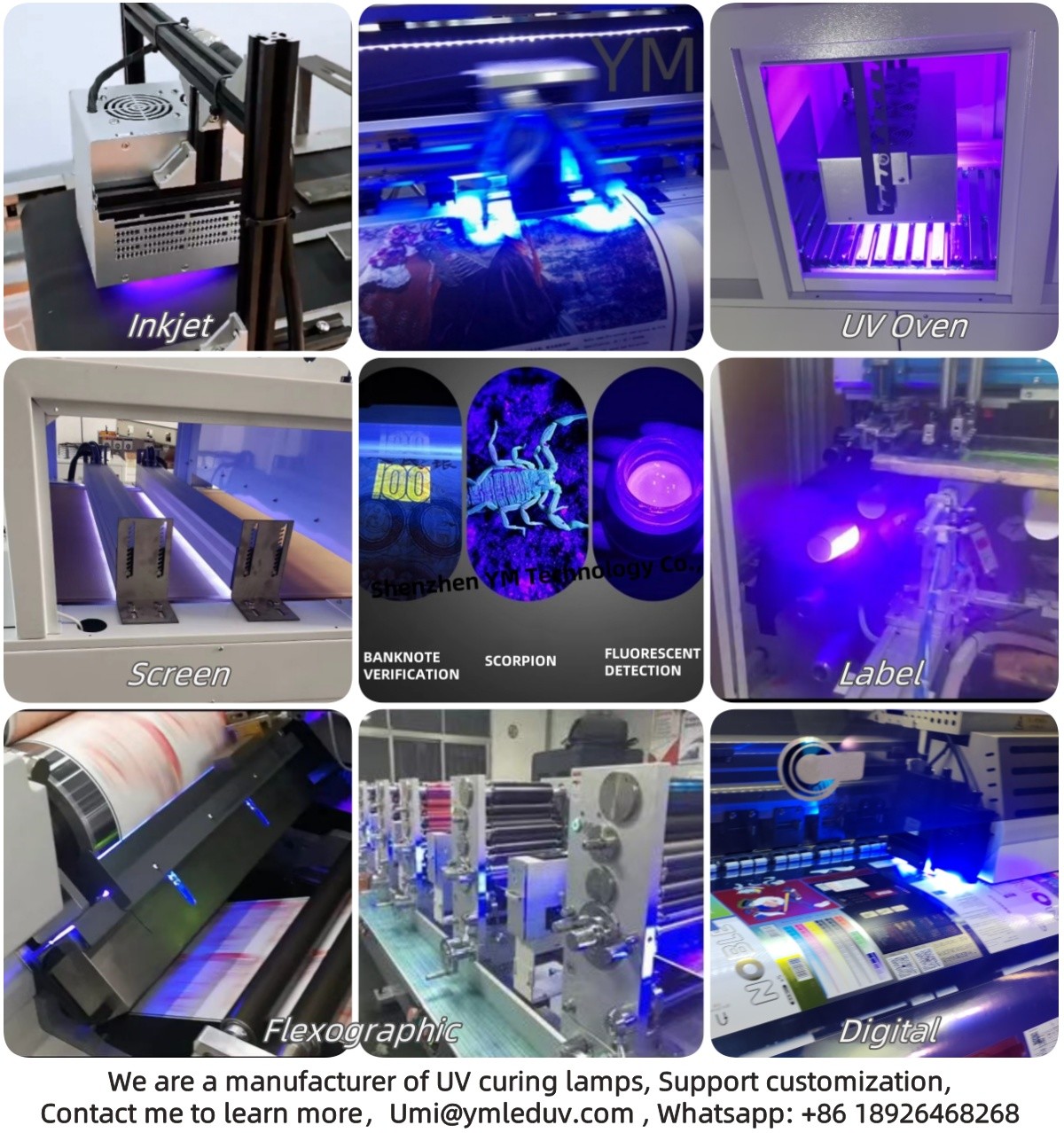 UV LED Module 560W High Power UV LED Curing Lamp uv drying lamp printing